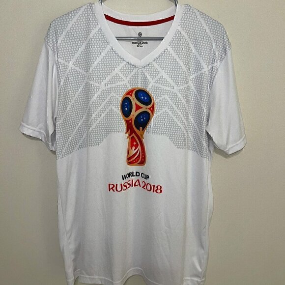 2018 World Cup Russia Short Sleeve Shirt - XL - Picture 1 of 5